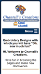 Mobile Screenshot of chantells-creations.com